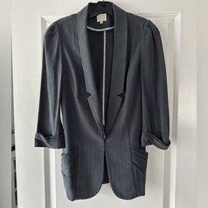 Anthropologie Gray Blazer